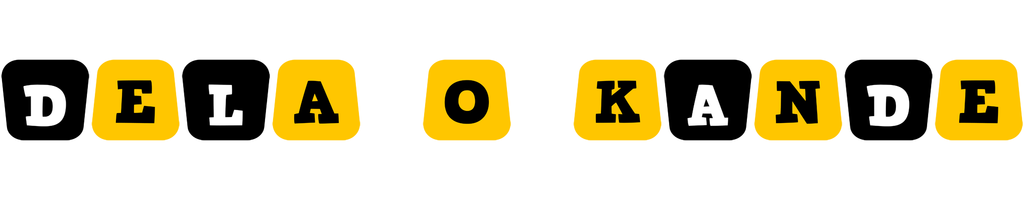 Dela O Kande boots logo